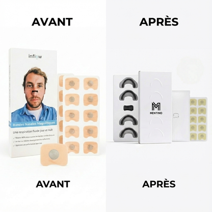 Kit de Bandes Nasales Magnétiques